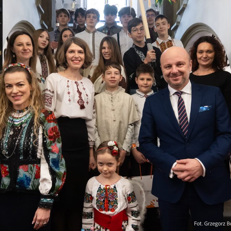 22.01.2025. Rzeszow. Koleda dzieci - Dom Ukrainski.                                                                                   Fot. Grzegorz Bukala / UM Rzeszow